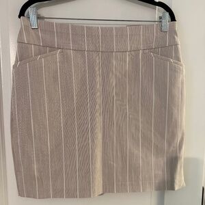 Chico's Spring Stripe Jose Skort Short Pattern Sz 1.5 or 10